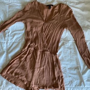 Forever 21 Dusty Rose Romper